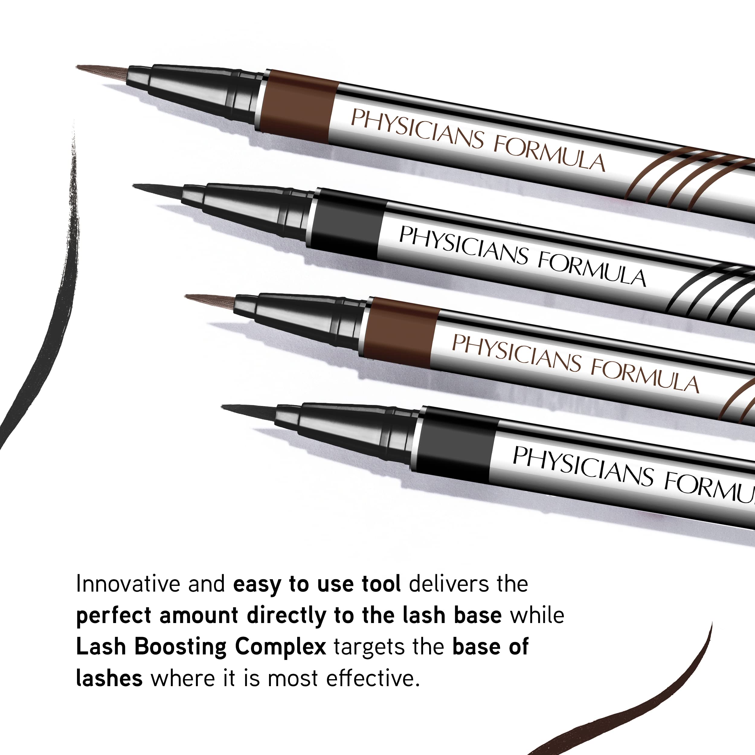 Physicians Formula Ultra-Fine Liquid Eyeliner Dark Brown | Dermatologist Tested, Clinicially Tested