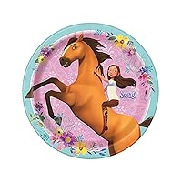 Fun Express - Spirit Dinner Plate for Birthday - Party Supplies - Licensed Tableware - Licensed Plates & Bowls - Birthday - 8 Pieces
