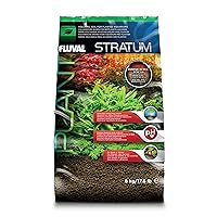 Fluval 12695 Plant and Shrimp Stratum for Freshwater Fish Tanks, 17.6 lbs. – Aquarium Substrate for Strong Plant Growth, Supports Neutral to Slightly Acidic pH