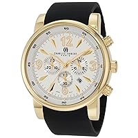Charles-Hubert, Paris Men's 3882-G Premium Collection Gold-Plated Stainless Steel Chronograph Watch