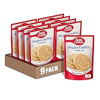 Betty Crocker Sugar Cookie Mix, Makes twelve (12) 2-inch Cookies, 6.25 oz. (Pack of 9)