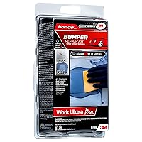 Bondo Bumper Repair Kit, Paintable - Permanent - Non-Shrinking Repair in Less Than Two Hours, 1 Kit