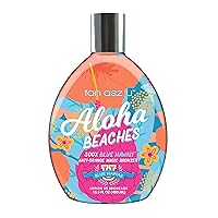 Aloha Beaches 300X Blue Hawaii Bronzer Tanning Lotion 13.5 oz