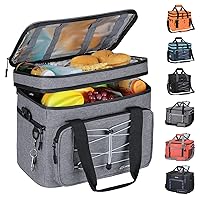 Maelstrom Soft Cooler Bag,Collapsible Soft Sided Cooler,24/30/60/75 Cans Beach Cooler,Ice Chest,Large Leakproof Camping Cooler,Portable Travel Cooler for Grocery Shopping,Camping,Road Trips