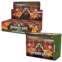 Magic The Gathering The Brothers' War Bundle – Includes 1 Set Booster Box + 1 Bundle