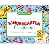 Hayes Kindergarten Certificate, 8.5