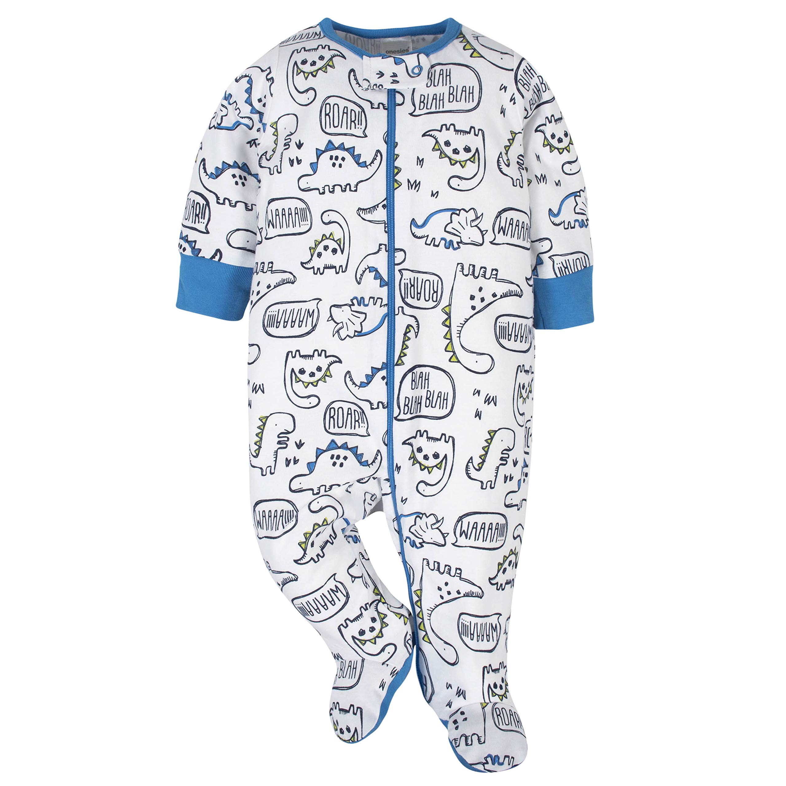 Onesies Brand Baby Boys 4-Pack Sleep 'N Play Footies