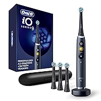 iO Series 9 Electric Toothbrush with 3 Replacement Brush Heads, Black Onyx