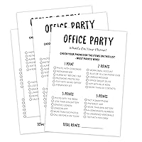 30 Pack Minimalist Office Party What's On Your Phone Game, Work Party Game, Team Meeting Game, Office Activities, Work Happy Hours Game for Coworkers - TM07