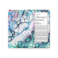 Compatible with Amazon Kindle Skin, Decal for Kindle All Models Wrap Colored Marble, Aesthetic Blue Pink Purple Color Mix (Paperwhite Gen 10)