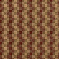 B0240C Red and Green Checkered Silk Satin Look Contemporary Upholstery Fabric by The Yard- Closeout