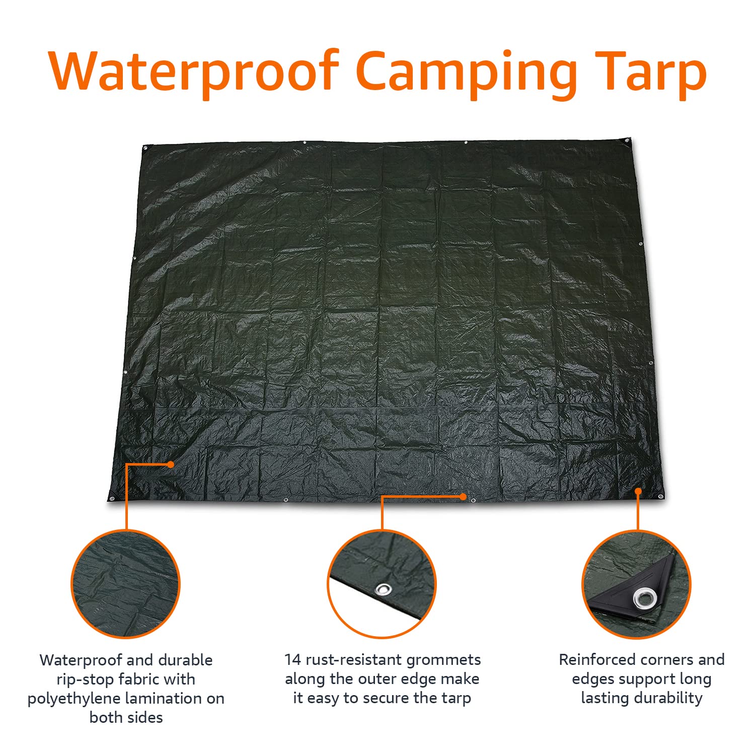 Amazon Basics Waterproof Camping Tarp