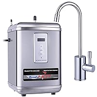 41-RH-300-F570-CH Instant Hot Water Dispenser System, 2.5 Quarts, Digital Display Single Lever Hot Water Faucet Polished Chrome