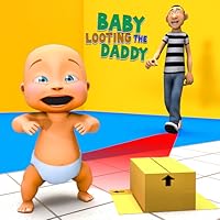 Naughty Baby Loot the Daddy - Baby & Daddy Fun Game