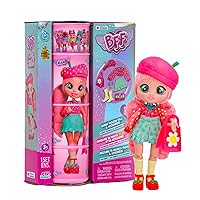 Cry Babies BFF Ella Fashion Doll with 9+ Surprises Including Outfit and Accessories for Fashion Toy, Girls and Boys Ages 4 and Up, 7.8 Inch Doll, Multicolor
