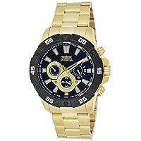 Invicta Men's 24585 Pro Diver Analog Display Quartz Gold Watch