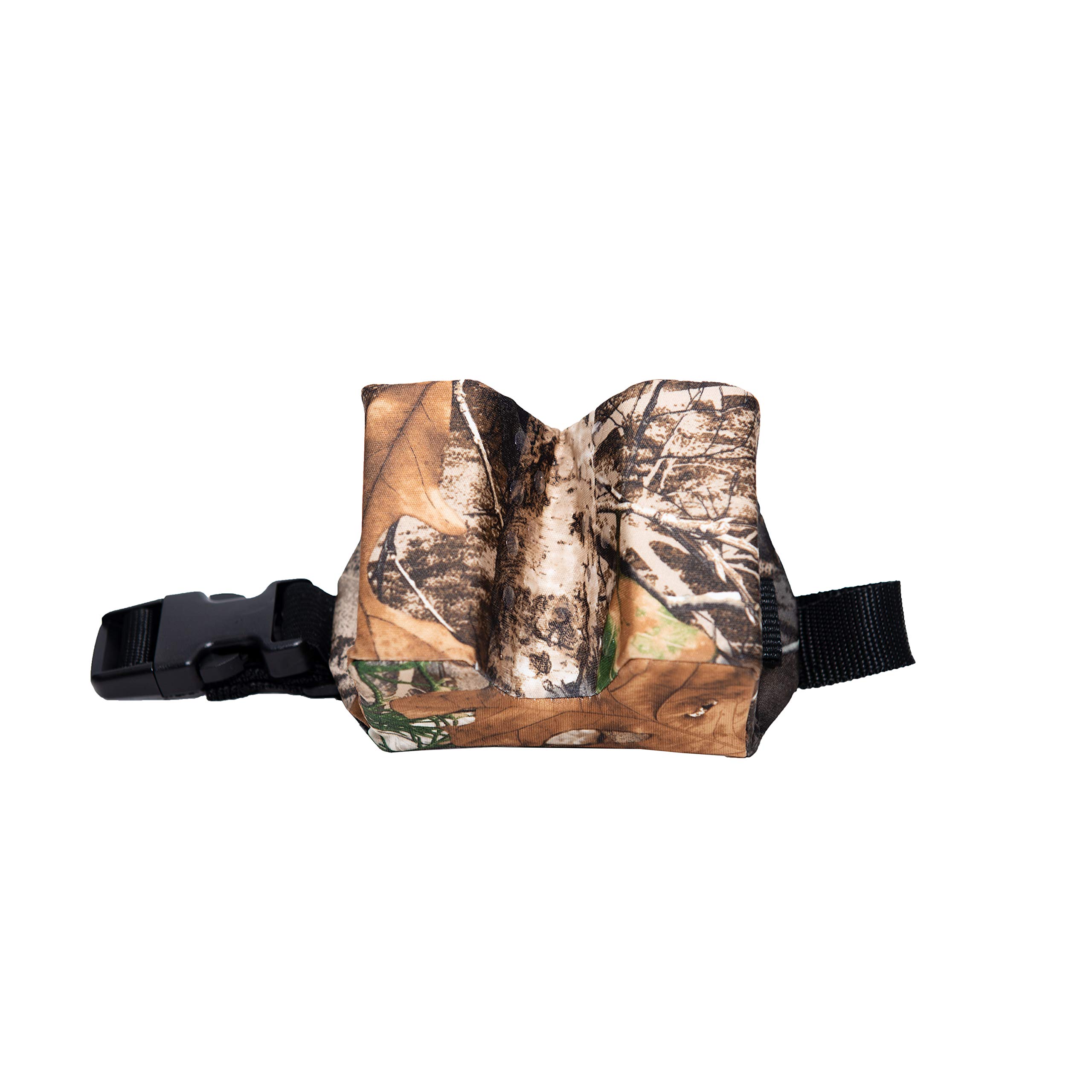 Realtree Camo Strut Shooting Gun Rest and Turkey Mouth Call Pouch Combo for Turkey Hunting