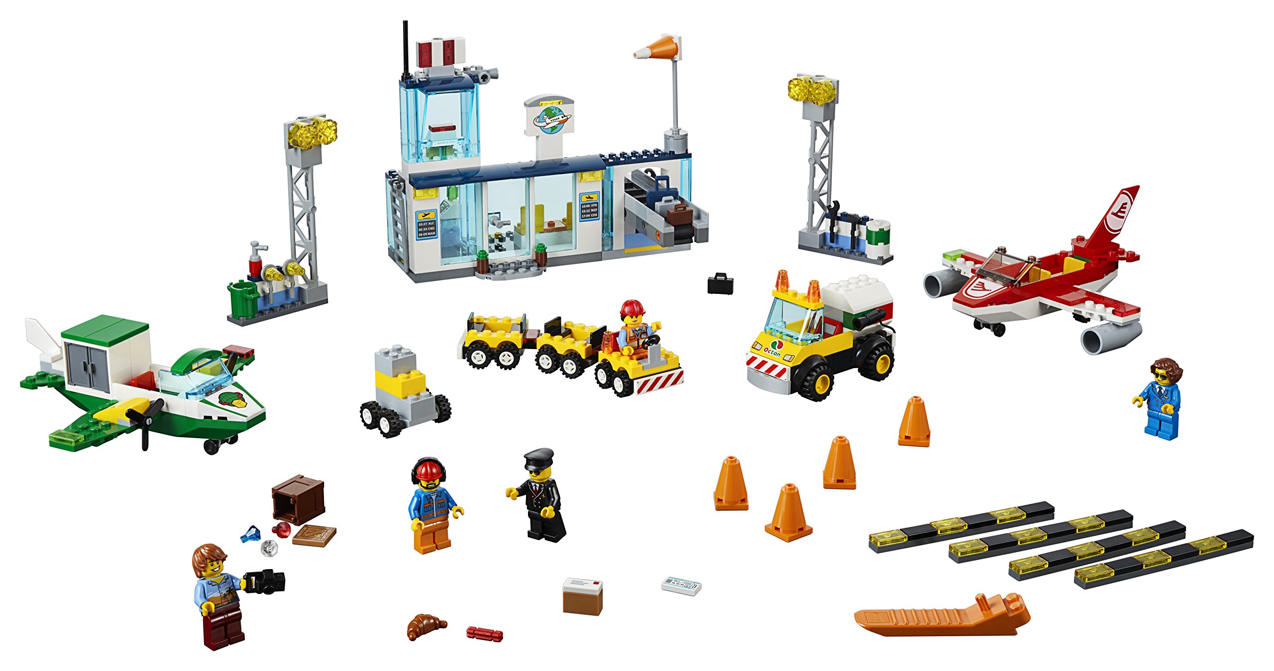 Mua LEGO Juniors City Central Airport 10764 Building Kit (376 Piece),  Multicolor trên Amazon Nhật chính hãng 2023 | Giaonhan247