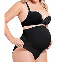 Maternity Underwear with Belly Belt Maternity Shapwear Shorts Pregnancy Panties for Back Support for Dress