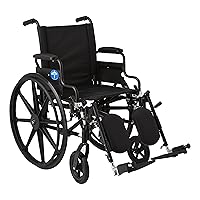 Medline K4 Premium Lightweight Wheelchair with 18