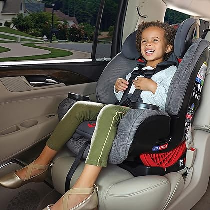 Britax One4Life ClickTight All-in-One Car Seat – 10 Years of Use – Infant, Convertible, Booster – 5 to 120 Pounds - SafeWash Fabric, Drift