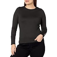 Avenue Women's Plus Size Sweater Lara Btn