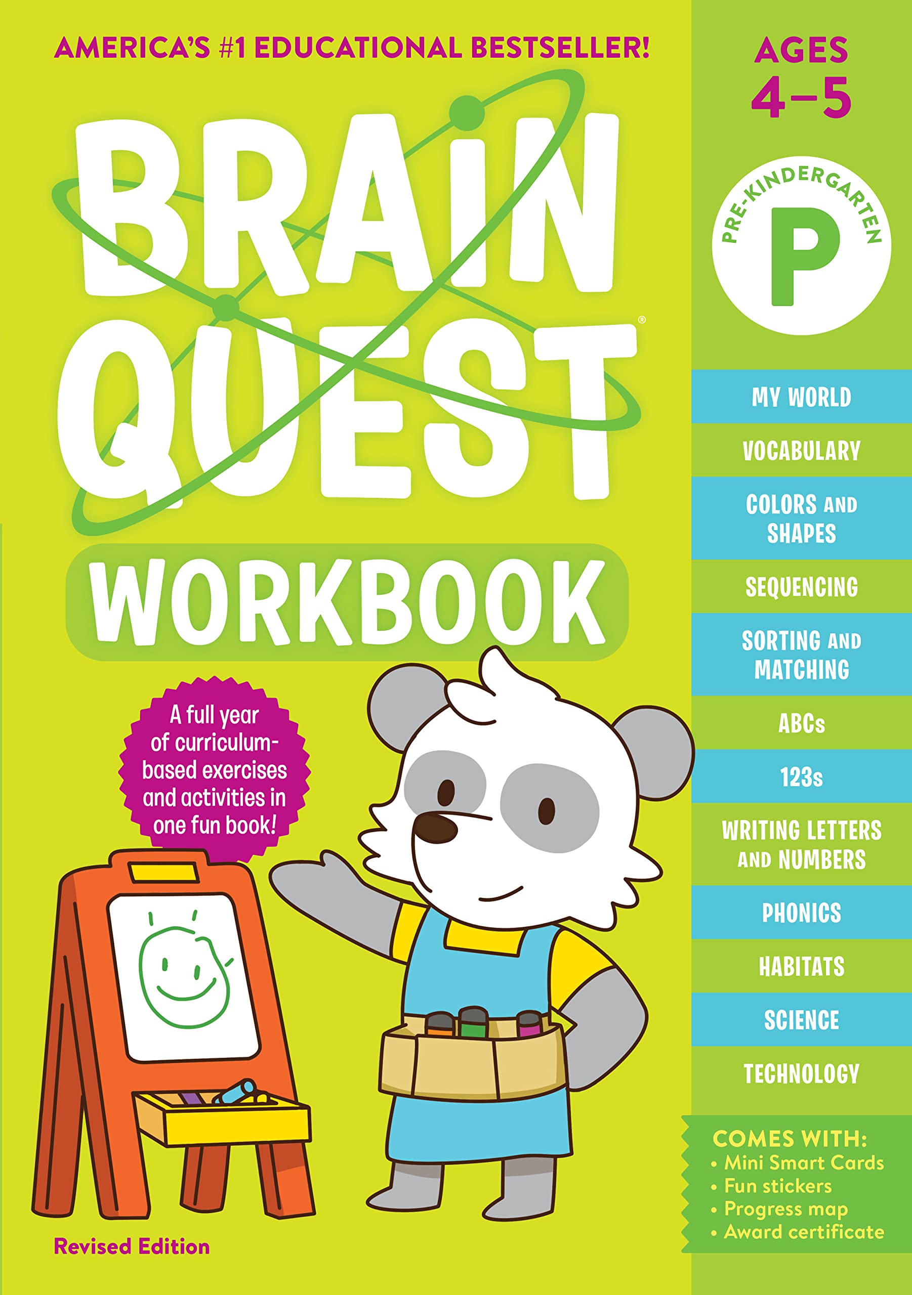 Brain Quest Workbook: Pre-K Revised Edition (Brain Quest Workbooks)