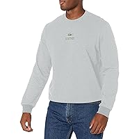 Lacoste Men's Minimal Croc Crew Neck Sweatshirt