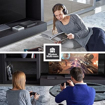 Sony DVD/Blue Ray Players for TV with HDMI, Our 4k Smart DVD Player with WiFi is Great for Streaming & Home Theater. DVD Blu Ray Player Includes Official Sony DVD Player Remote, HDMI Cable & Cloth