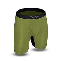 Chill Boys Viscose from Bamboo Boxer Briefs - Breathable, Comfortable Mens Underwear - Quick Dry, Anti-Chaffing Boxers