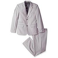 Isaac Mizrahi Boys' 2pc Slim Cut Wool Blend Suit