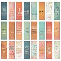 Motivational Bookmarks / 24 Uplifting Quotemarks Bulk Pack / 2