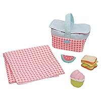 Manhattan Toy Stella Collection Picnic 5 Piece Baby Doll Picnic Playset for 12