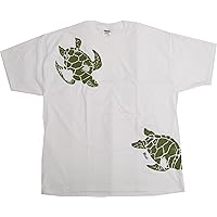 Hawaii Imprint - Honu Turtle Hawaiian Aloha Pre-Shrunk Premium Quality Cotton T-shirt