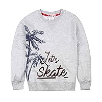 Boboli Boys Sweatshirt with Palm Print, Sizes 4-16