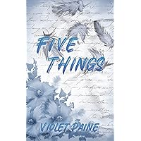 Five Things (Braylee University Book 1) Five Things (Braylee University Book 1) Kindle Audible Audiobook Paperback Audio CD