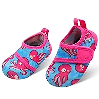 L-RUN Baby Water Shoes Barefoot Skin Aqua Sock Swim Shoes for Beach Swim Pool Infant Swim Shoes