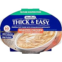 Thick & Easy Purees Puree 7 oz. Tray Roasted Chicken with Potatoes/Carrots Ready to Use Puree, 60748 - Case of 7