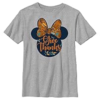 Disney Mickey Classic Fall Minnie Give Thanks Boys T-Shirt