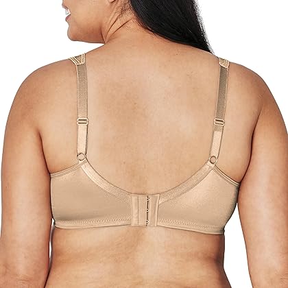 Playtex Women's 18-Hour Ultimate Lift Wireless Full-Coverage Bra with Everyday Comfort, Single Or 2-Pack