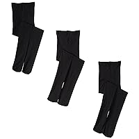 Jefferies Socks Girls' Smooth Tights (Pack of 3)