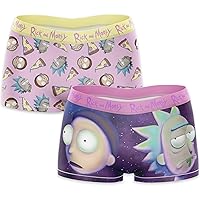 Warner Bros Power Puff Girls, Tom & Jerry and Rick & Morty Sports Boy Short Underwear Set in S, M, L, XL