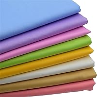 Candy Solids Fat Quarters Fabric Bundles, Quilting Fabric for Sewing Crafting,18x22 inches,(Candy Solids)