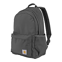 Carhartt 21L, Durable Water-Resistant Pack with Laptop Sleeve, Classic Backpack (Gravel), One Size