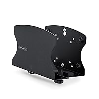 StarTech.com PC Wall Mount Bracket, Supports Desktop Computers Up to 40lb (18kg), Tool-Less Adjustments 1.9-7.8in (50-200mm), Heavy-Duty Wall Mount Shelf/Holder for PC Case/Tower (2NS-CPU-Wall-Mount)