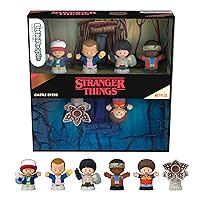 Little People Collector Stranger Things Castle Byers Special Edition Figure Set, 6 Characters in a Gift Display Box for Adult Fans