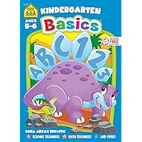School Zone - Kindergarten Basics Workbook - 32 Pages, Ages 5 to 6, Shapes, Sorting, Beginning Sounds, Numbers, and More (School Zone Basics Workbook Series) School Zone - Kindergarten Basics Workbook - 32 Pages, Ages 5 to 6, Shapes, Sorting, Beginning Sounds, Numbers, and More (School Zone Basics Workbook Series) Paperback