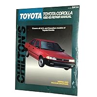 Chilton's Toyota Corolla 1990-93 Repair Manual (Chilton's Total Car Care Repair Manual) Chilton's Toyota Corolla 1990-93 Repair Manual (Chilton's Total Car Care Repair Manual) Paperback