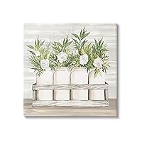 Herbs & Florals Jars Canvas Wall Art by Cindy Jacobs