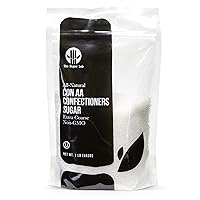 Confectioners Sugar - Extra Coarse Sugar - 1 Pound - Con AA - Sugar Crystals for Baking and Cupcake Decorations - Excellent for Decorating Candy - Perfect for Bakeries Sanding Sugar